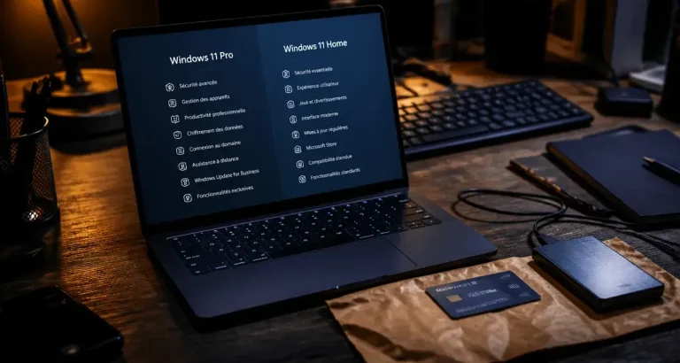 Windows 11 Home vs Pro : comparer les éditions