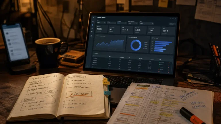 Consultant en stratégie digitale : audit KPI et ROI
