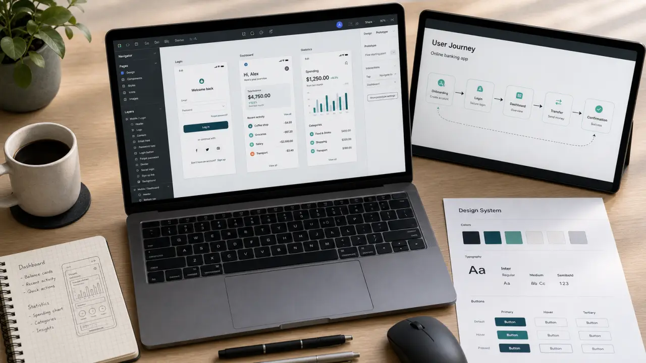 Figma c’est quoi : design UI cloud, prototypes et collaboration en temps réel