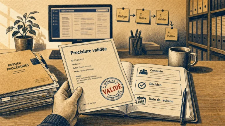 La gestion de la connaissance : savoir partagé structuré, procédures validées et wiki interne