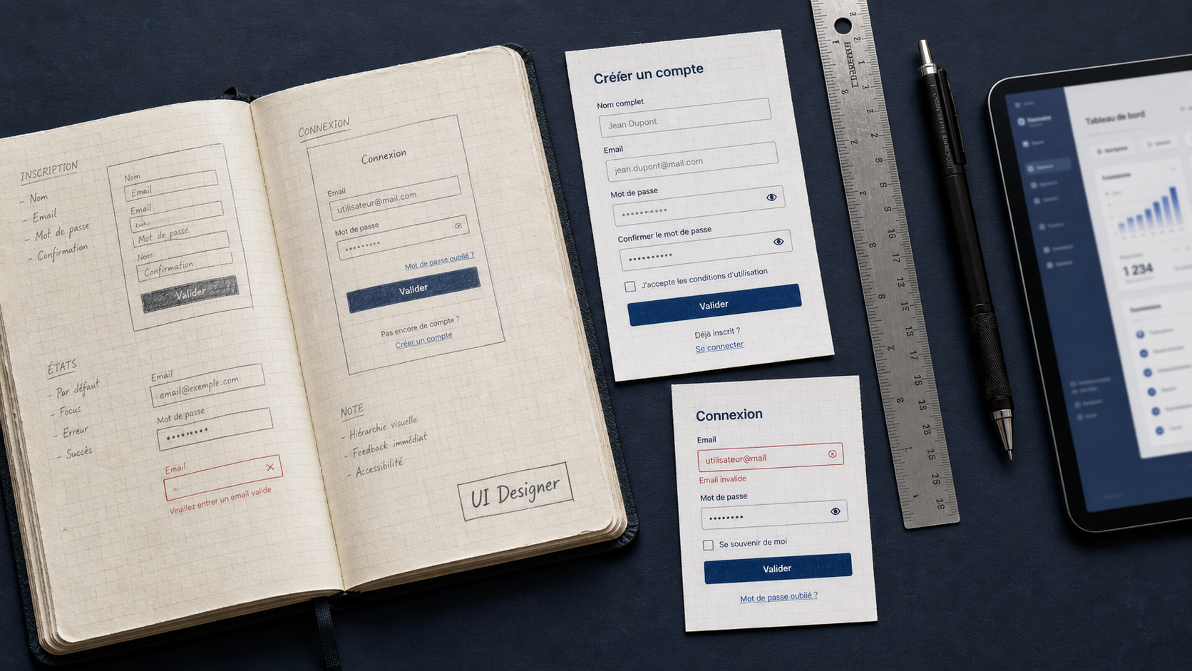ui designer c'est quoi : missions, UX vs UI et parcours pour devenir UI designer