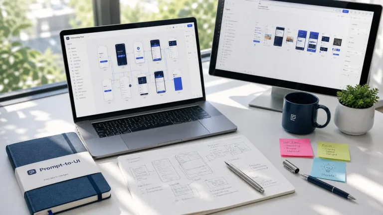 UX Pilot AI screens : ui design et flows UX, Figma prototype