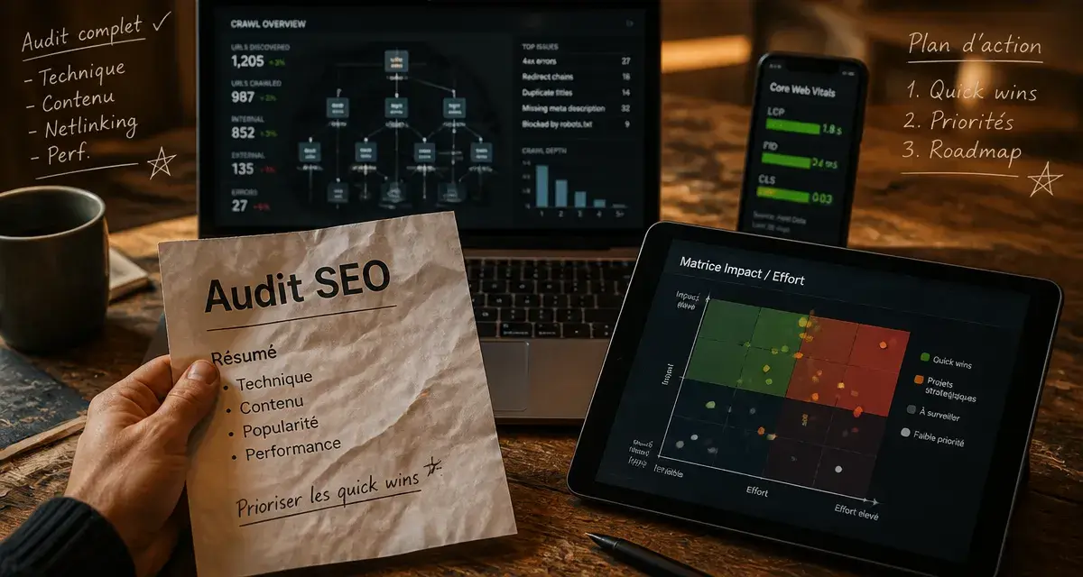 Audit site web : 3 piliers pour identifier les blocages SEO