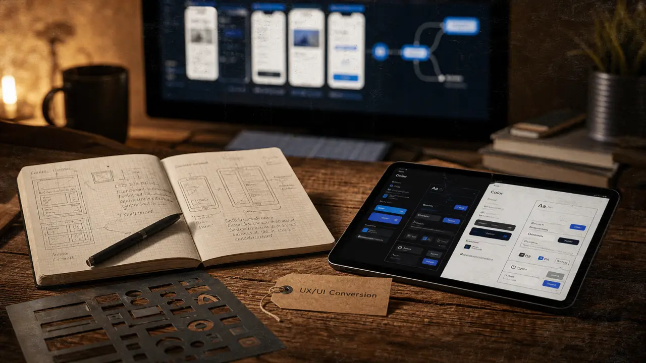 Cabinet de design ui ux pour UX/UI Conversion