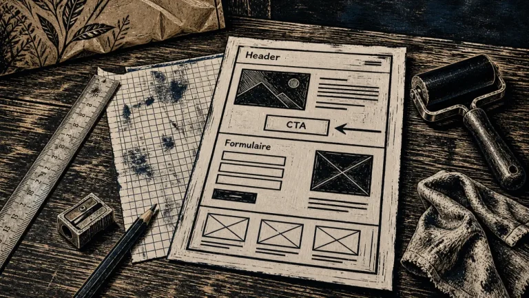 Wireframe site web : 3 niveaux de fidélité