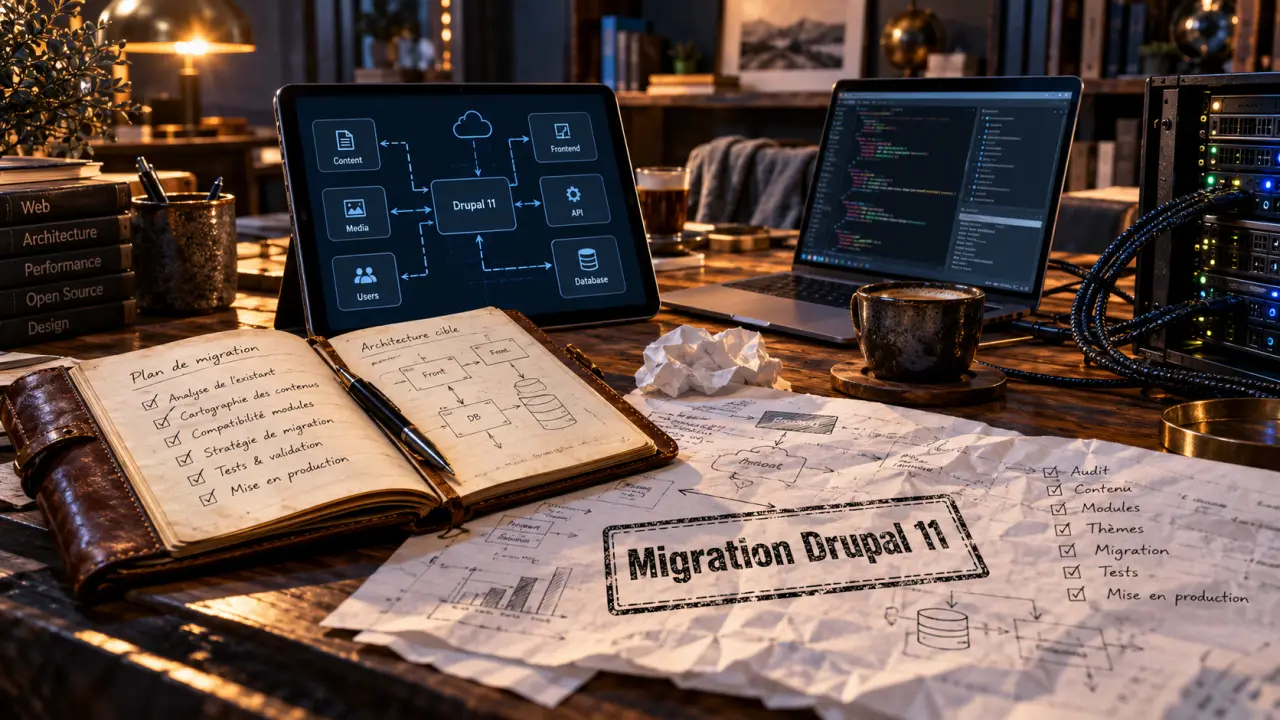 Agence web Drupal : migration stable sans refonte fragile