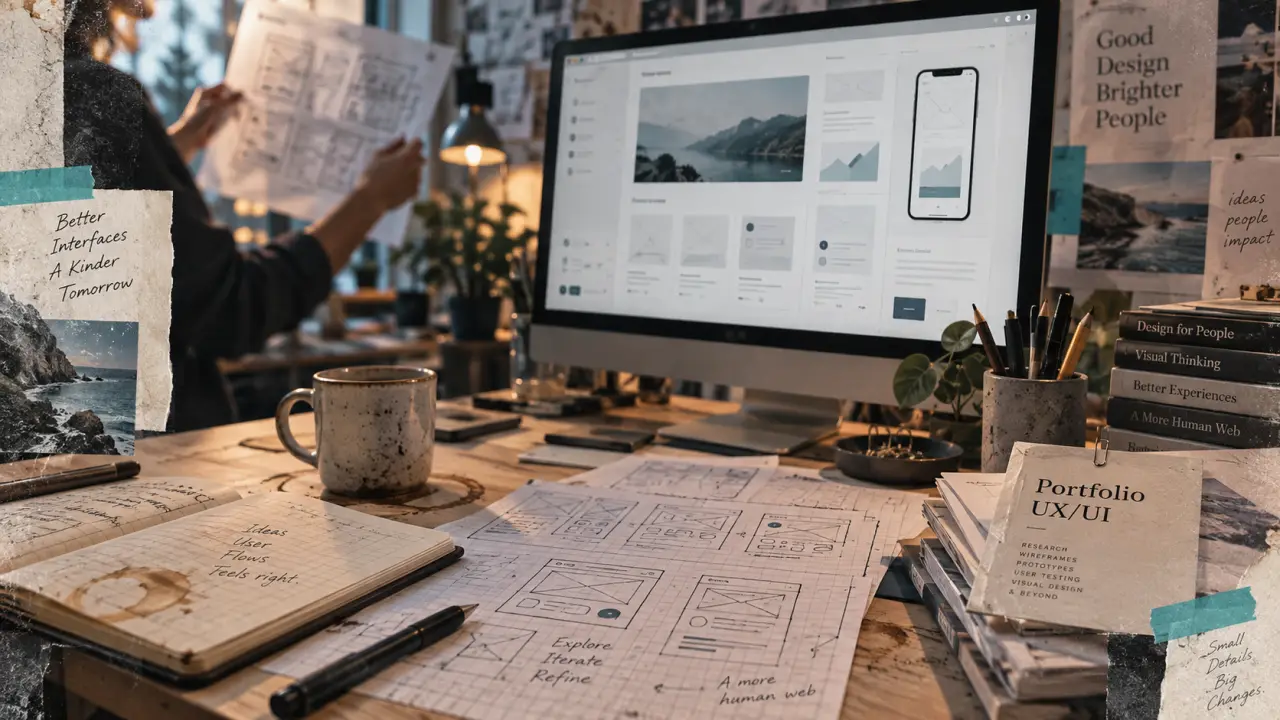 Formation ux ui design : portfolio, tests et projets UX/UI sur bureau