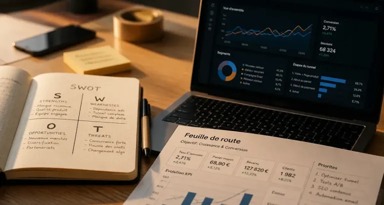 Stratégie digitale : 5 étapes clés pour piloter votre présence en ligne