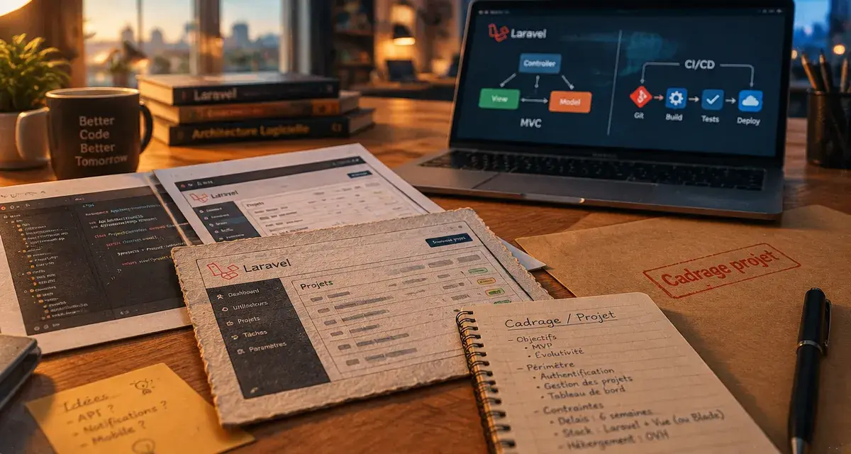 Agence web Laravel : cadrage et preuves avant signature