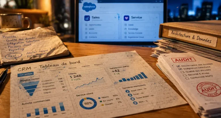 Cabinet de conseil Salesforce : architecture et données CRM