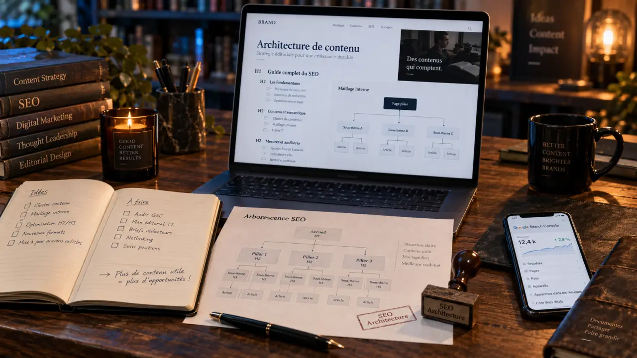 Création de site web seo : architecture et SEO visibles