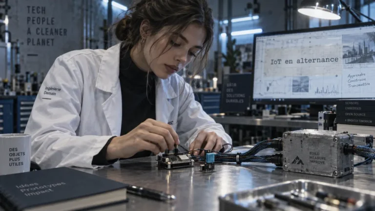 Formation alternance objet connecté : ESP32, capteur IoT en alternance