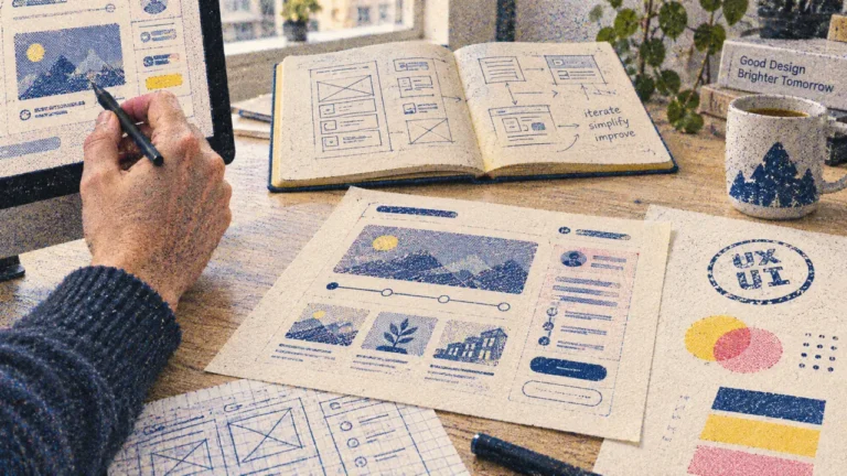 Ux et ui design innovant : prototype UX UI simplifie chaque parcours